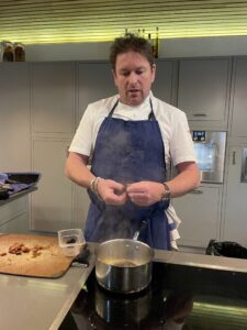 James Martin cooking class