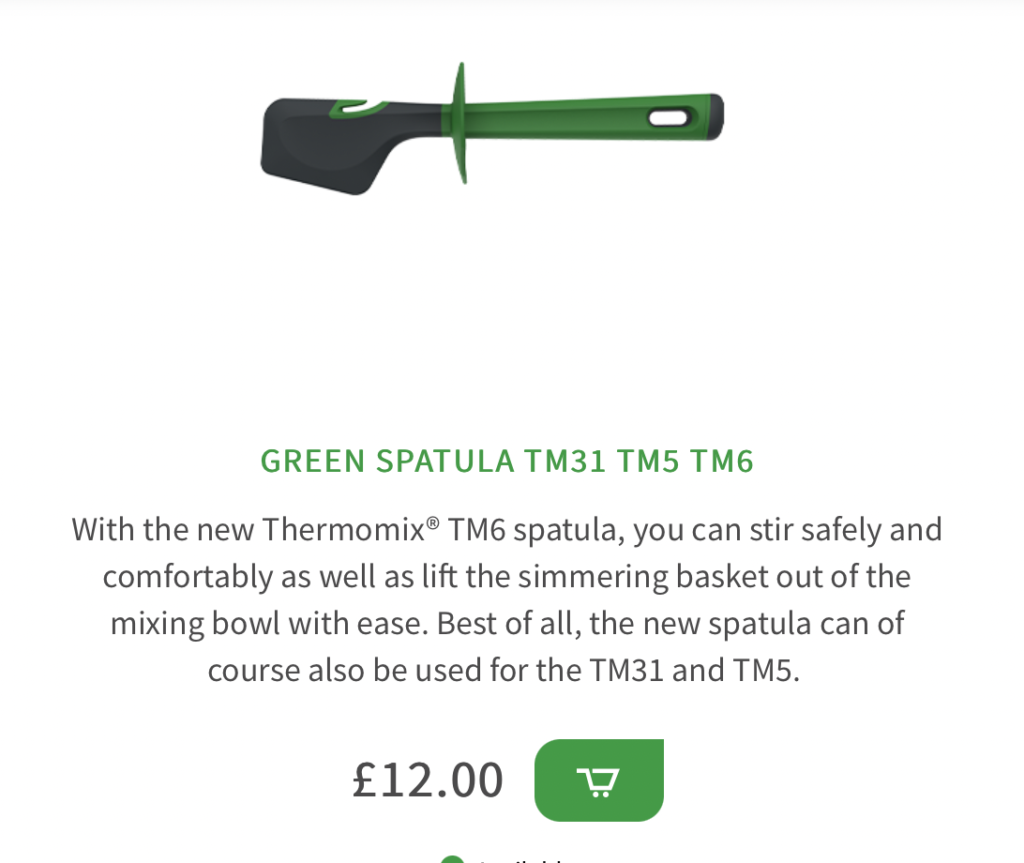 Thermomix spatula