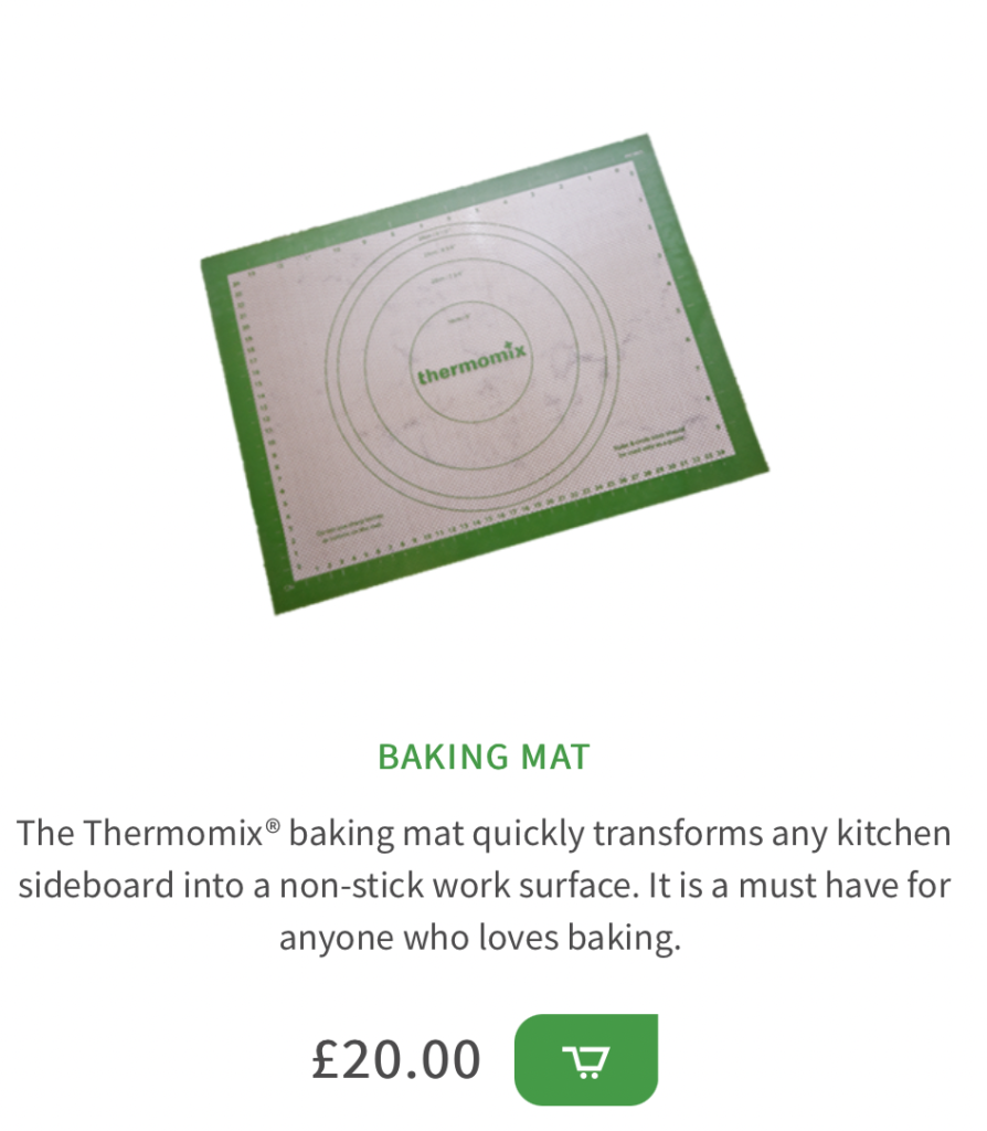 Baking mat Thermomix
