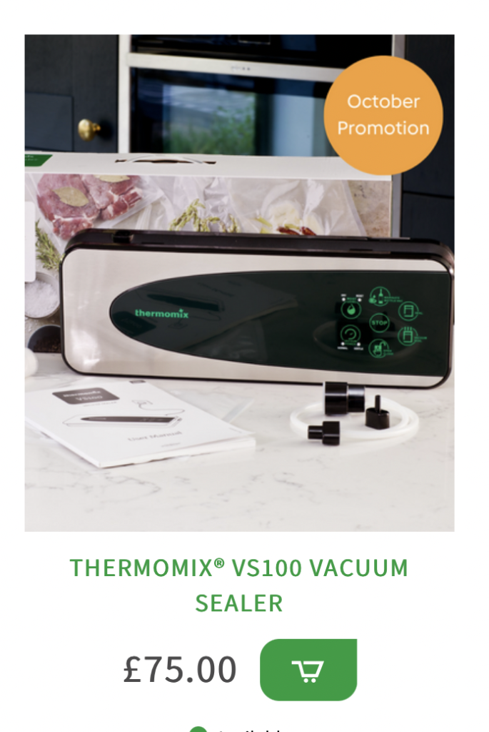 Thermomix Vacuum sealer