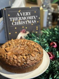 Thermomix Christmas cake and book