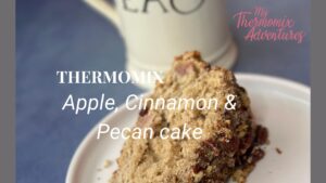 Thermomix Apple cinnamon pecan cake