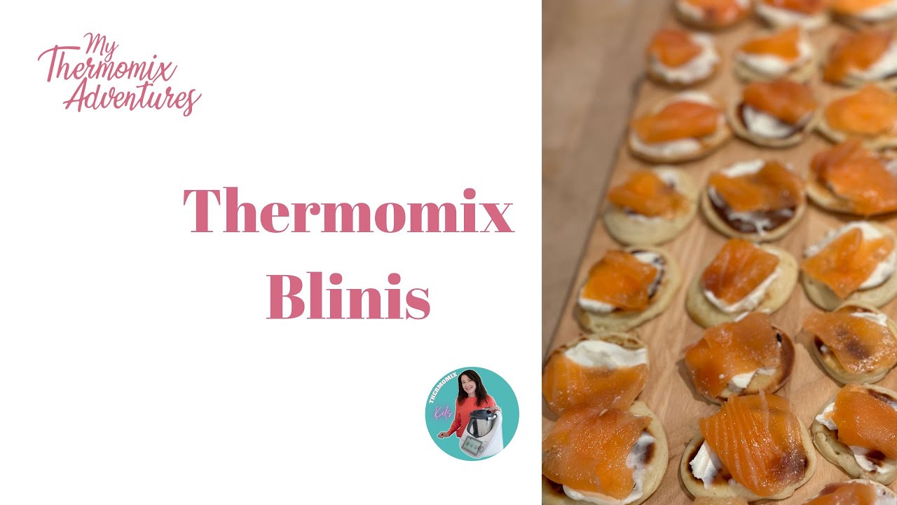 Thermomix salmon blini recipe