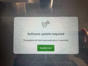 Thermomix software update required