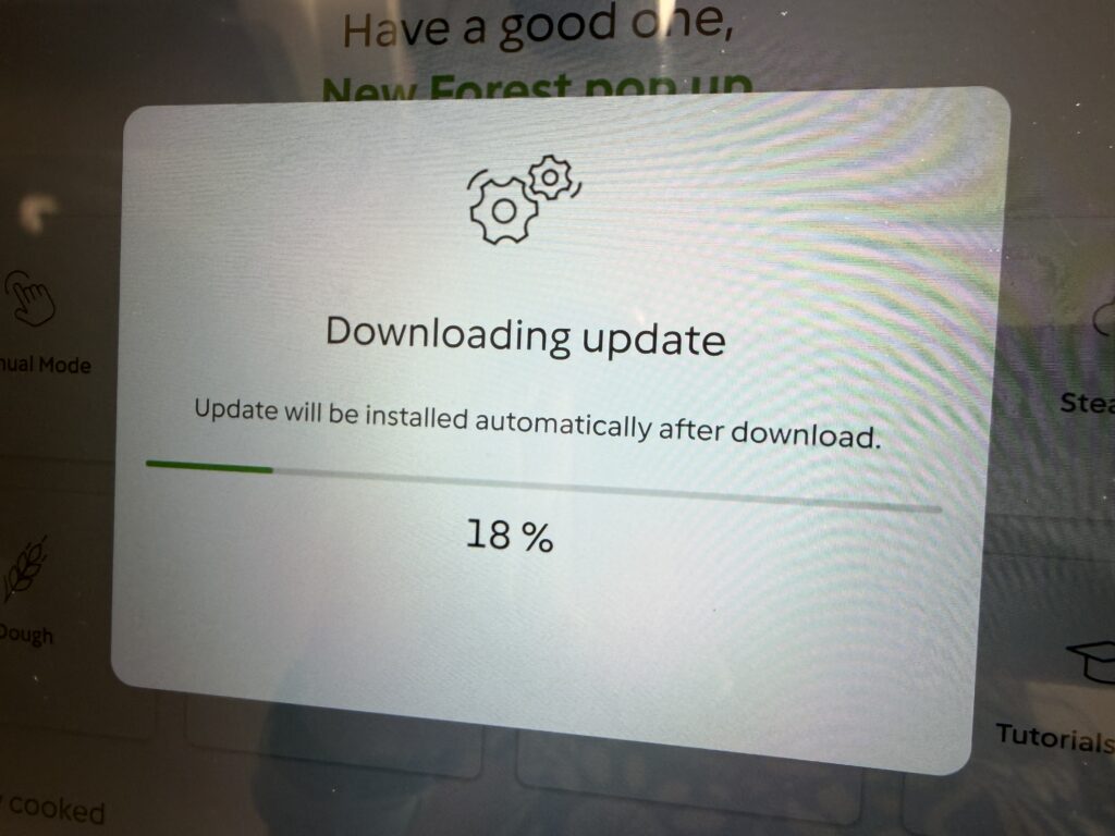 Software update Thermomix